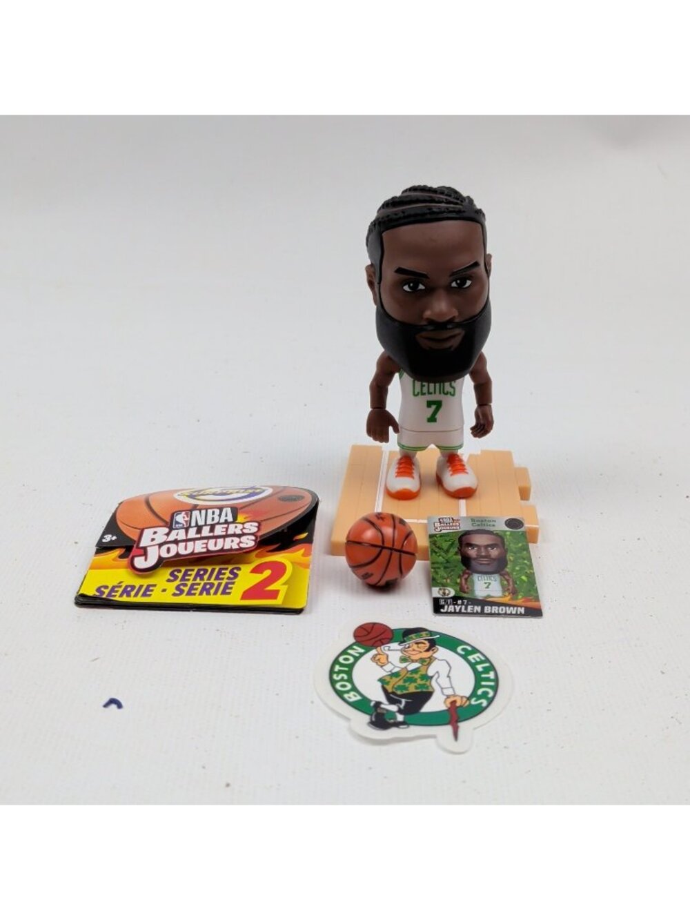 Zuru 5 Surprise NBA Ballers Series 2 Jaylen Brown Boston Celtics White Jersey